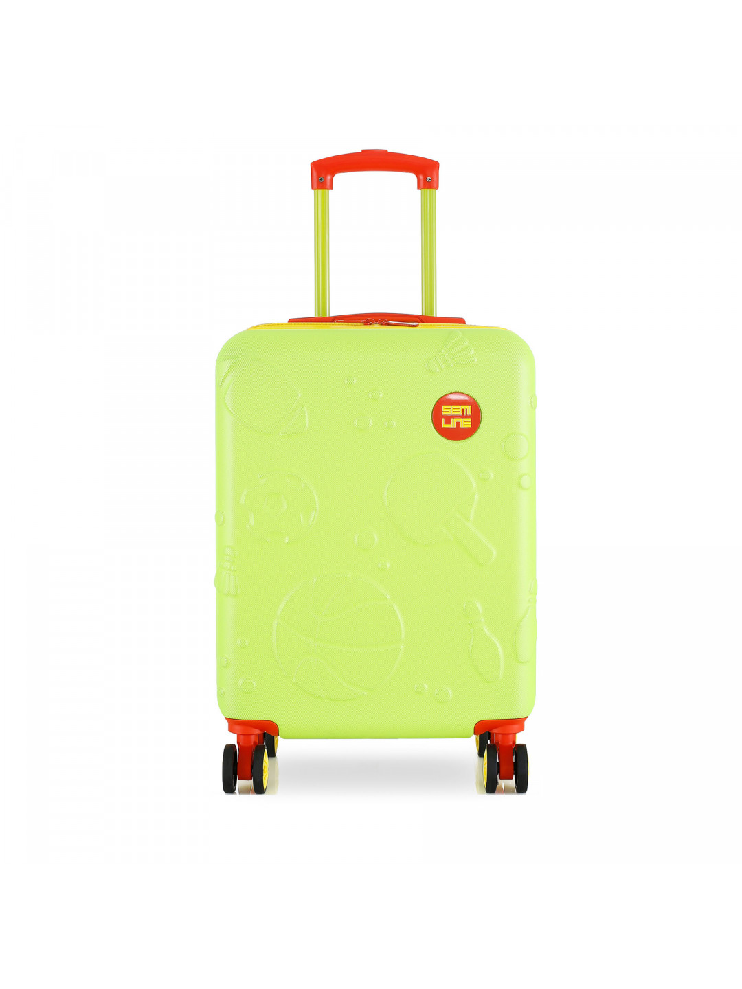 Dětský kufr Semi Line T5885-2 Zelená